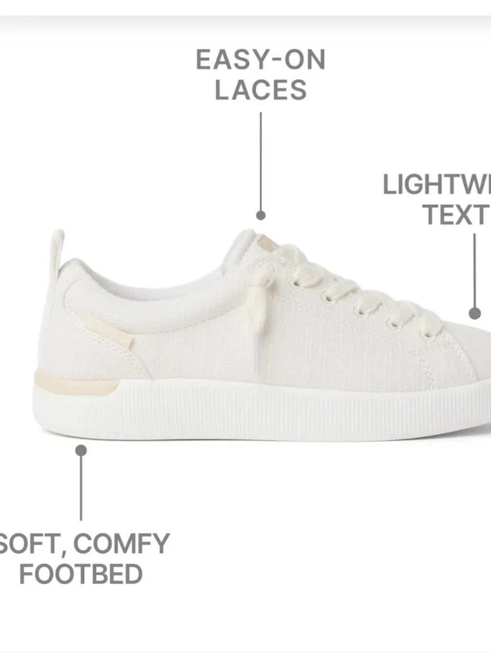 Reef Neptune Alana Cushioned Sneakers- White